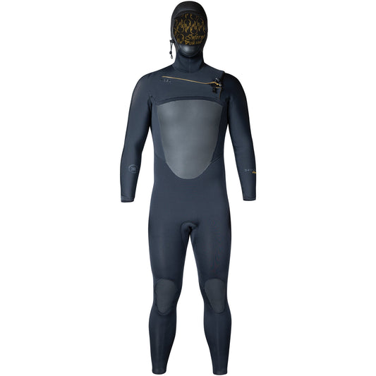 Xcel Drylock 6/5 Hooded Chest-Zip Wetsuit