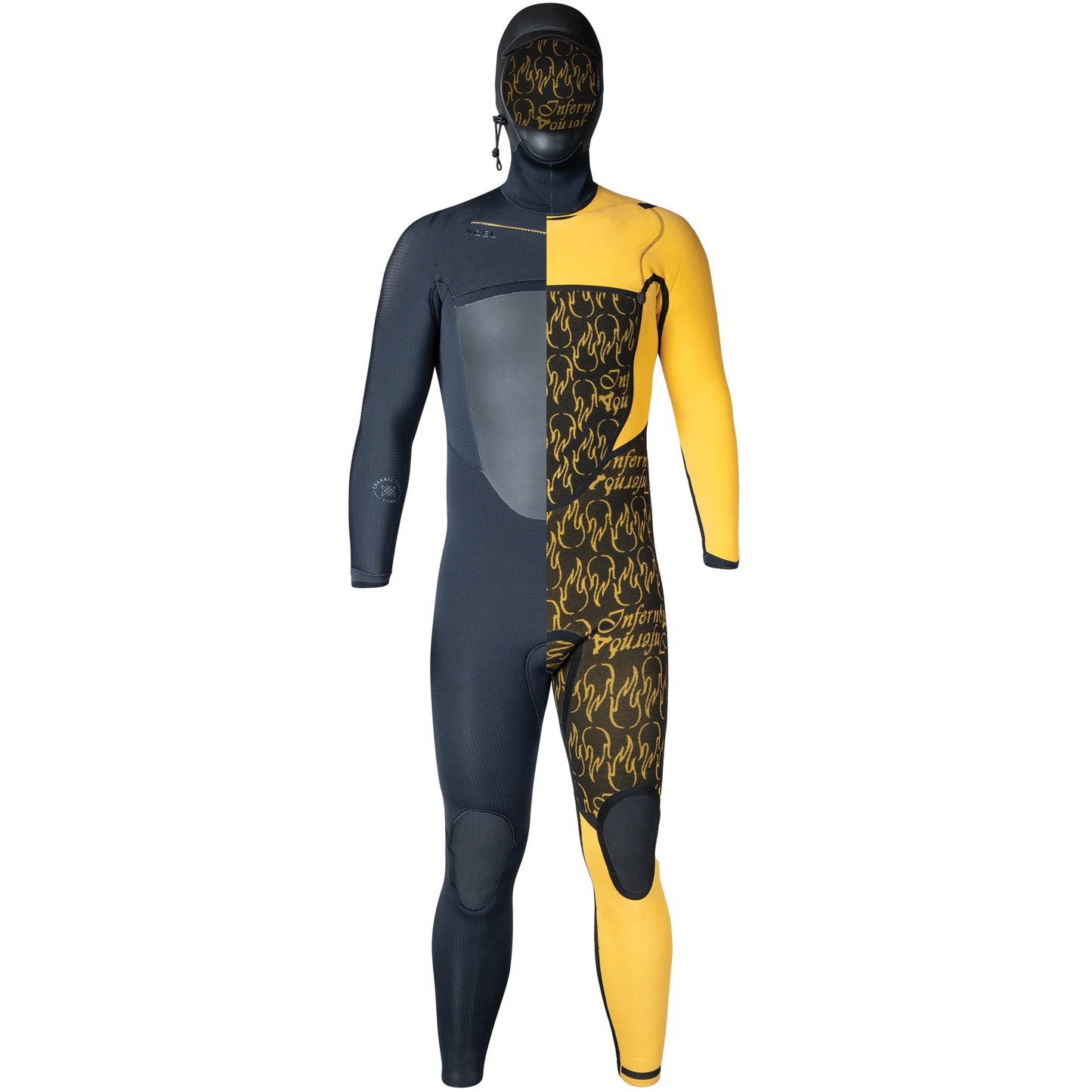 Xcel Drylock 5/4 Hooded Chest-Zip Wetsuit