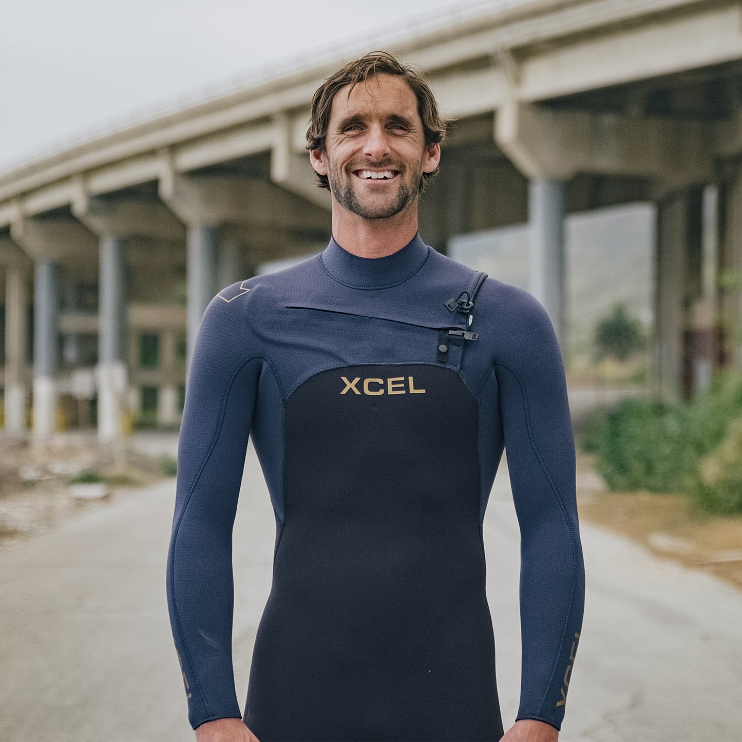Xcel Comp+ 3/2 Chest-Zip Wetsuit