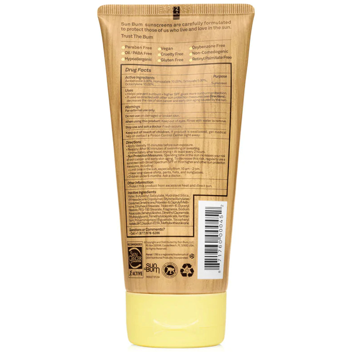 Sun Bum Moisturizing Sunscreen Lotion - SPF 50