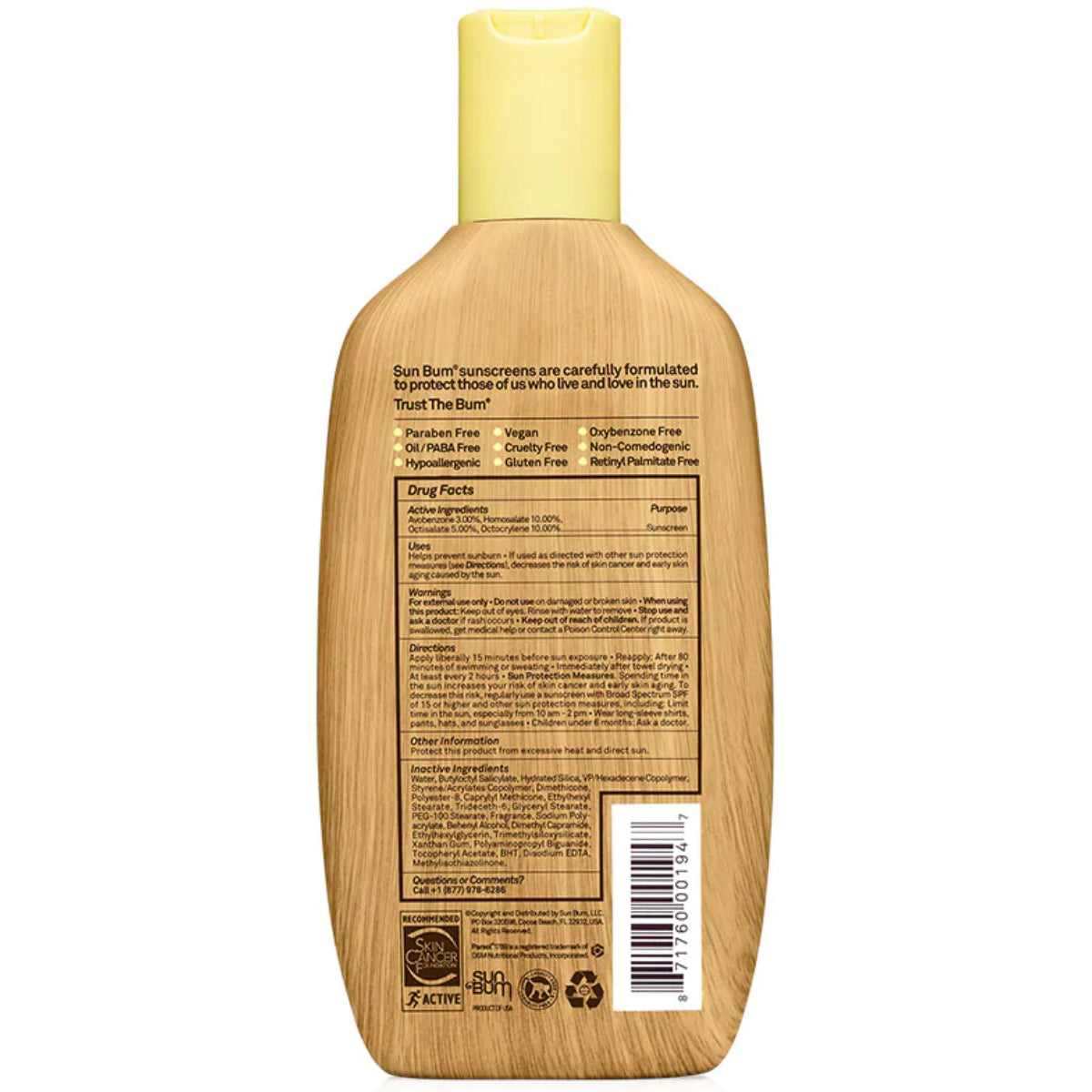 Sun Bum Moisturizing Sunscreen Lotion - SPF 50