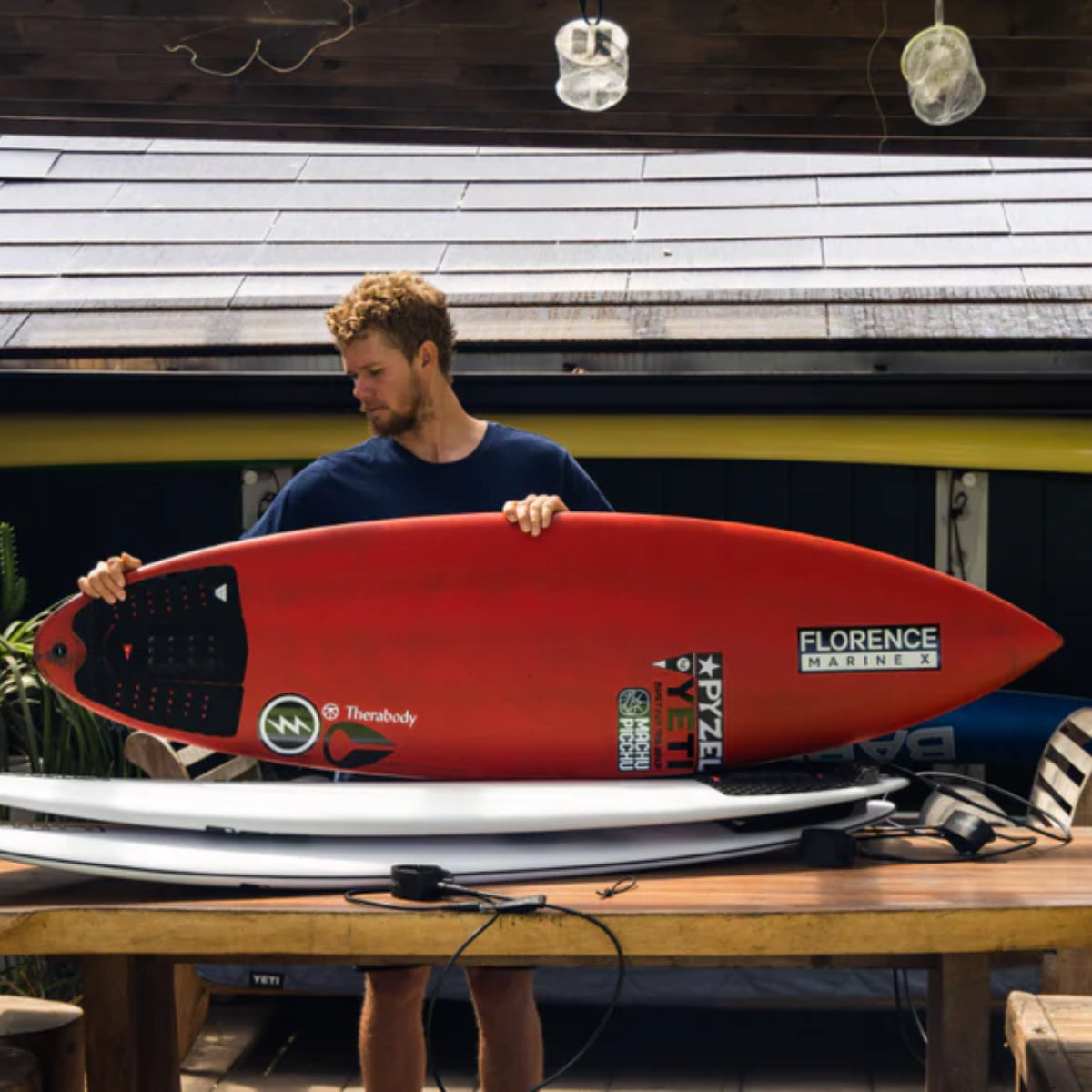 VEIA John John Florence Round Tail Pro Traction Pad